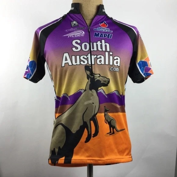 SMS Santini Men's South Australia Cycling Jersey - Picture 1 of 11